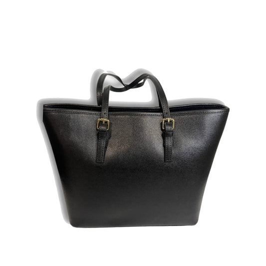 Black - Tote Genuine Leather Made in Italy